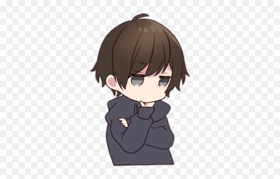 Telegram Sticker 32 From Collection Menhera - Kun Emoji,Emojis Hd Sonrojado