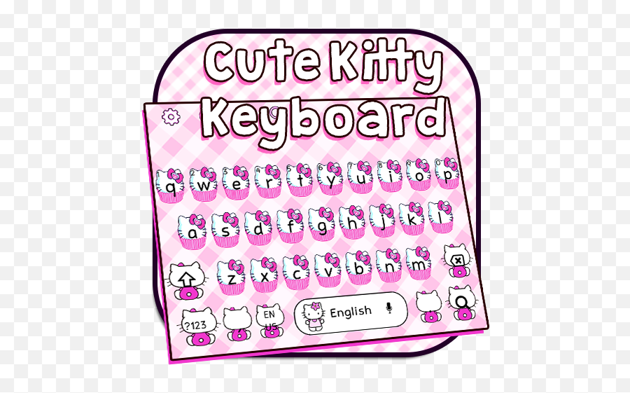 About Cute Pink Kitty Keyboard Theme Google Play Version - Dot Emoji,Cute Emoji Keyboard For Android