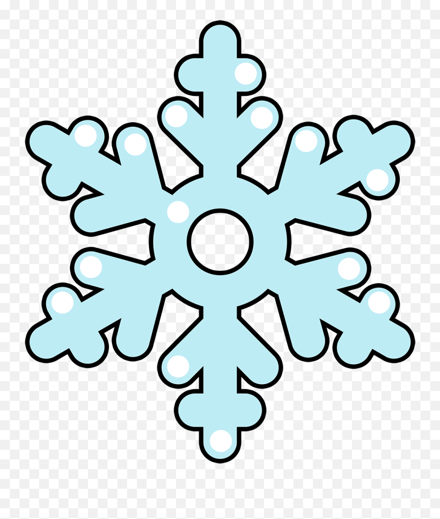 Snowflakes Free To Use Clip Art - Clipartix Clipart Of Snowflake Emoji,Snowflake Emoji Png
