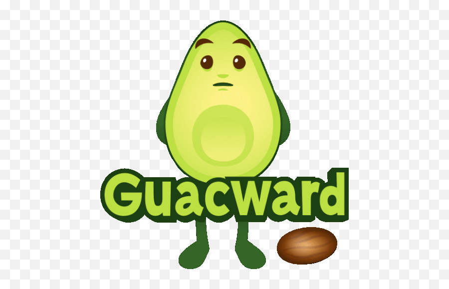 Guacward Avocado Adventures Sticker - Guacward Avocado Emoji,Avacado Emoji