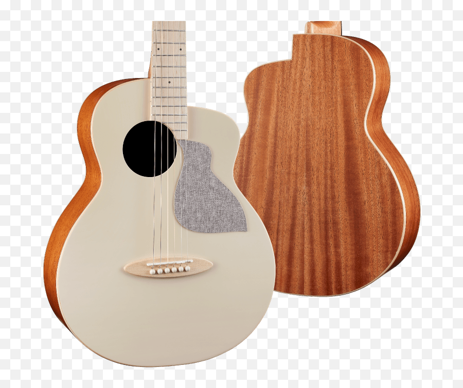 Anuenue M - Color Almond Milk 36 Inch Travel Size Acoustic Emoji,Acoustic Guitar Emoji