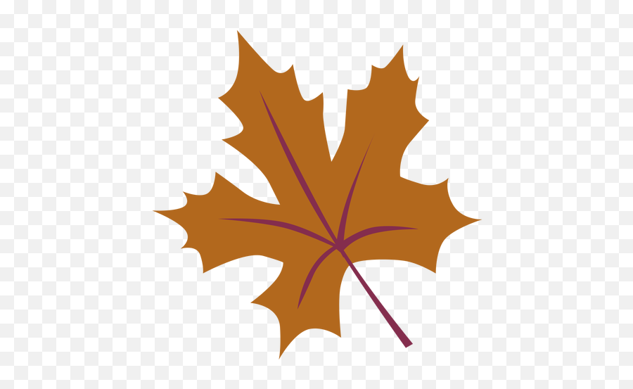 Autumn Maple Leaf Flat Transparent Png U0026 Svg Vector Emoji,Tea Leaf Emoji