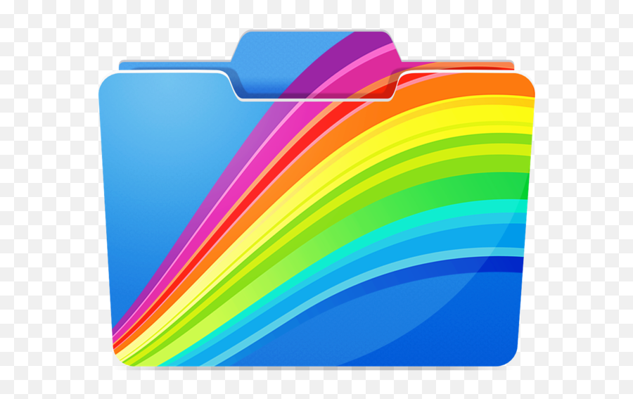 Folder Color On The App Store Emoji,Apple Logo Rainbow Emoji