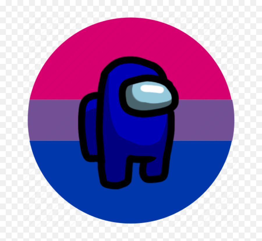 I Made A Whole Bunch Of Bi Among Us - Dot Emoji,Bisexual Emoji Symbol