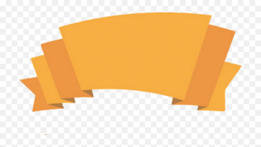 Orange Ribbon Ribbons Textbox Text - Horizontal Emoji,Orange Ribbon Emoji