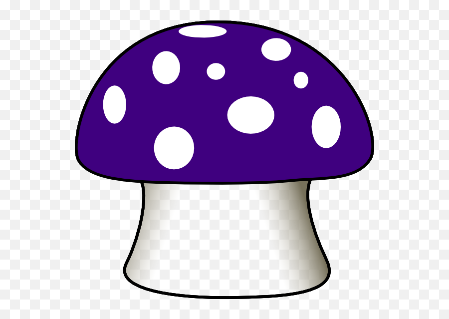 Mushroom Clipart Mushroom Transparent Free For Download On - Purple Mushroom Clipart Emoji,Mushroom Emoji