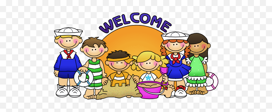Clip Art Welcome Back From Vacation - Welcome Back To School Kids Clipart Emoji,Welcome Home Emoji