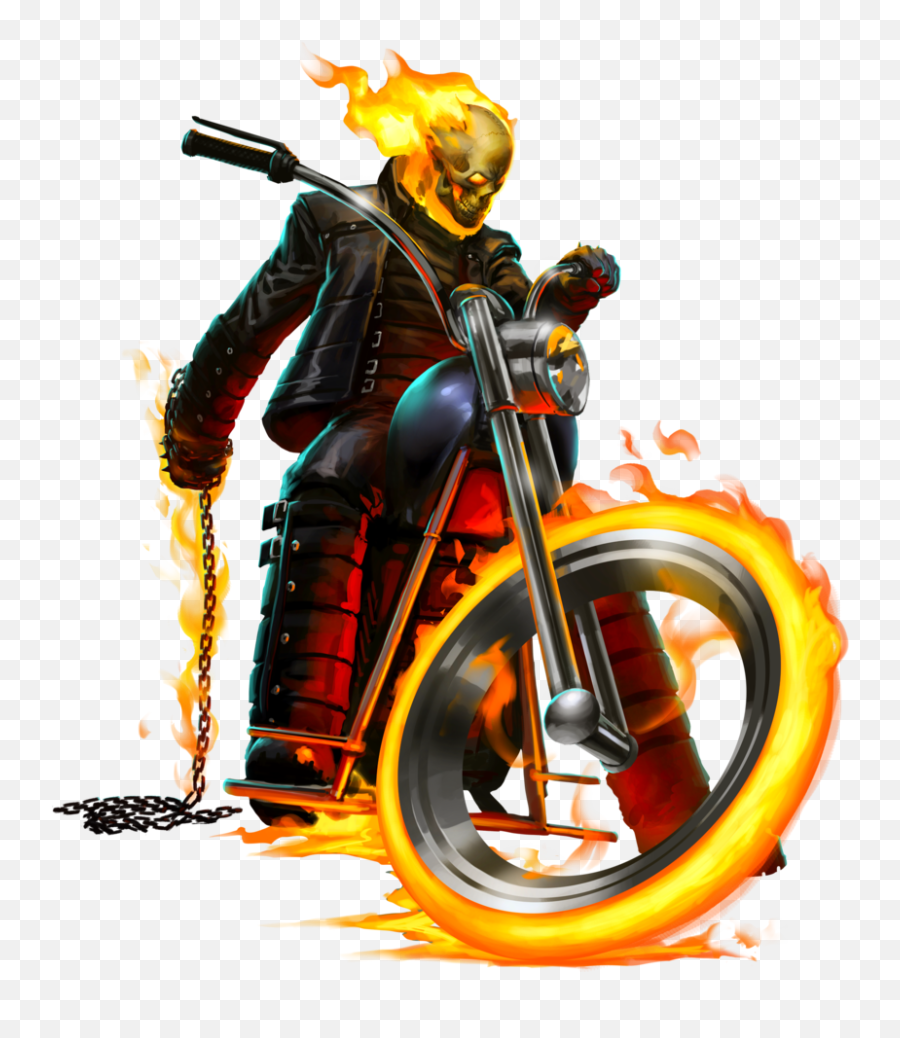Ghost Rider Marvel Comics Transparent - Ghost Rider Vector Png Emoji,Marvel Emoji Download