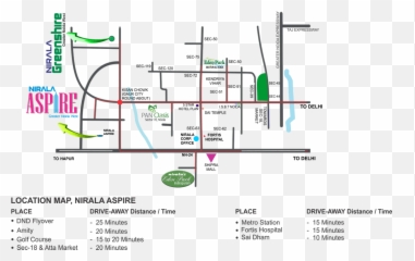Nirala Aspire Noida Extension Location Map - Vertical Emoji,Paramount Emotions Noida Extension
