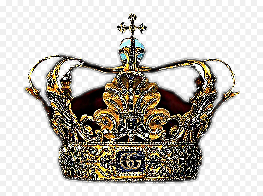 Gucci Crown Jewelry Hat Sticker - Christian Crown Emoji,Trap Queen Emoji