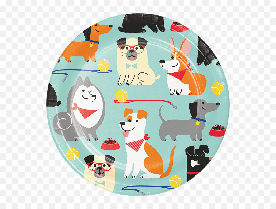 Dog U0026 Puppy Birthday Party Supplies Party Supplies Canada - Dog Birthday Party Plates Emoji,Emoji Party Favor Ideas