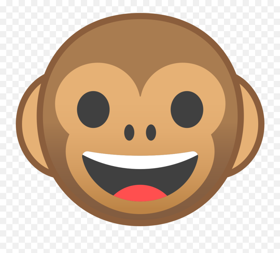 Monkey Face Emoji - Emoji Monkey,Monkey Face Emoji