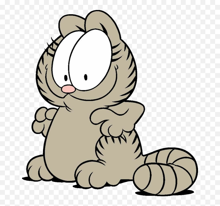 Nermal Garfieldandfriends Garfield Happy Telma - Post Made Garfield Emoji,Gang Emoticons