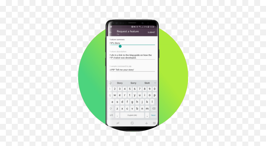 Pip The Watermelon Chatbot For Slack 3 Sided Cube - Dot Emoji,You Invite Her Out And She Responds With 3 Emojis