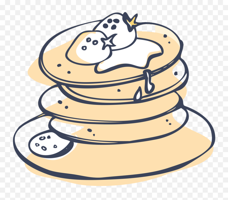 Pancakes Clipart Pancake Batter Pancakes Pancake Batter - Food Emoji,Emoji Pancake Pan