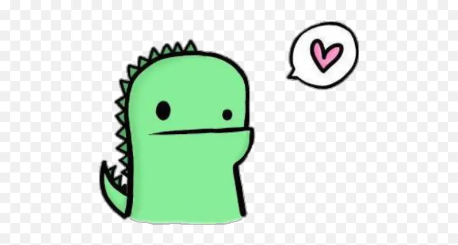 Dino Stickers For Whatsapp - Png Cute Emoji,Dinosaur In Emojis Android