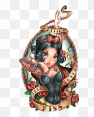 Disneyprincess Tattoo Sticker - Tattooed Snow White Emoji,Bwa Emoji