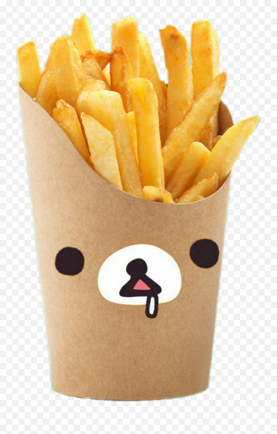 Fastfood Potatoes Cute Sticker Emoji,Fried Potatoes Emoji
