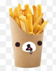 Fastfood Potatoes Cute Sticker Emoji,Fried Potatoes Emoji