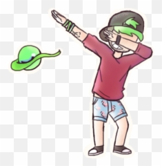Download Lean And Dab Posted By John Simpson - Dabbing Jacksepticeye Emoji,Dabb Emoji