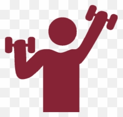 Figure Lifting Hand Weights Icon - Workout Clipart Emoji,Weight In Hand Emoji