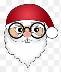 Hi Santa Claus Stickers By Luis Maldonado - Santa Claus Emoji,Santa Animated Emoticon