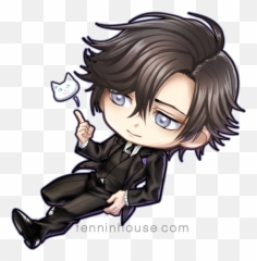Fanart - Mystic Messenger Jumin Chibi Emoji,Mystic Messenger Yoosung Emoji