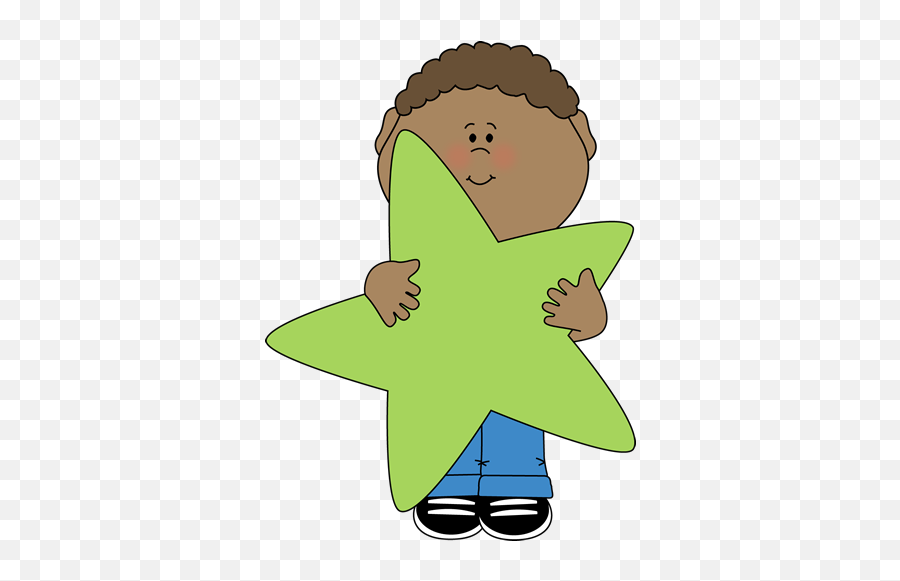Found On Bing From Wwwclipartpandacom Star Wars - Boy Holding A Star Clipart Emoji,Girl Emotions Clipart