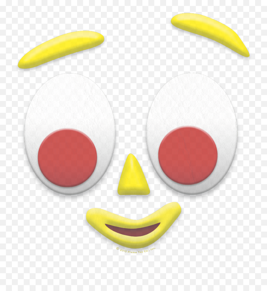 Gumby - Happy Emoji,Blockhead Emoticon