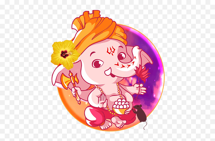 Shree Ganesh Live Wallpaper - Flower Emoji,Emoji Movie Wallpaper