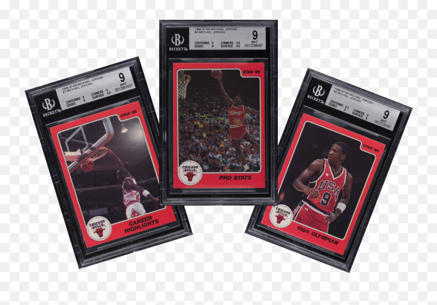 My Collection Of Michael Jordan Cards - Language Emoji,Michael Jordan Gold Emotion