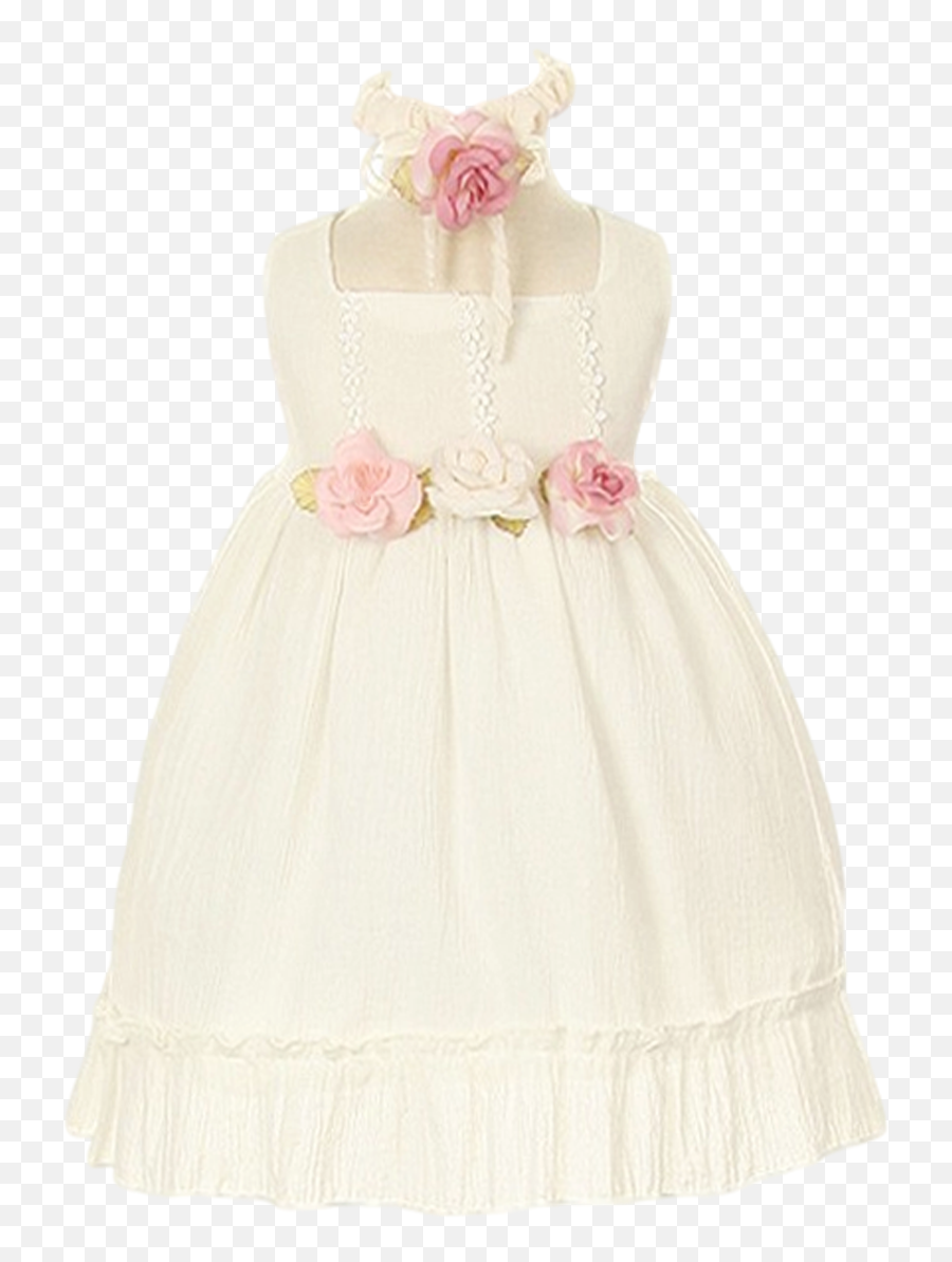 Lito Angels Baby Girls Dresses Wedding Flower Girl Dress - Sleeveless Emoji,Angels Emoticons