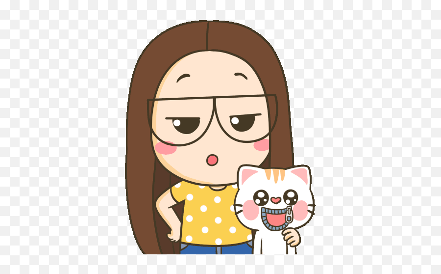 Pin En Chica Linda - Animated Tuagom Gif Emoji,Emojis Coreanos