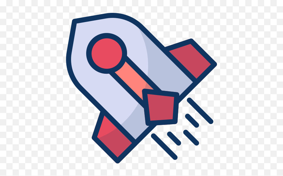 Rocket Free Icon Of Space Filled Outline - Horizontal Emoji,Rocket And Telescope Emoji