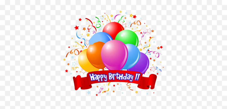 Happy Birthday Psd Psd Free Download - Birthday Balloons Emoji,Happy Birthday Emoticons