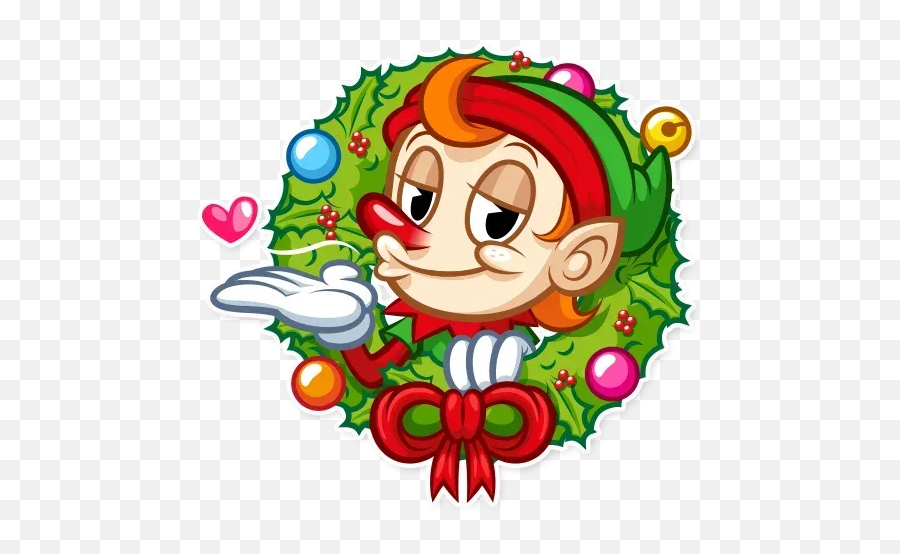 Christmas Elf Whatsapp Stickers - Fictional Character Emoji,Elf On Shelf Emoji