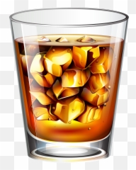 Whiskey Glass Vector Png - Whiskey Glass Vector Png Emoji,Shot Of Whiskey Emoji