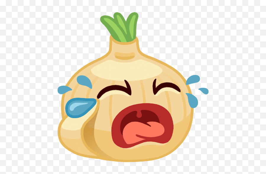 Fruit And Vegetables Stickers By Hira Akram Emoji,Onion Emoticon Ios