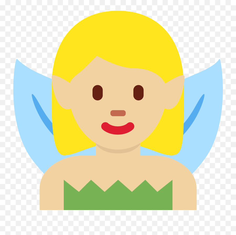 Fairy Emoji With Medium - Light Skin Tone Meaning And,Fairy Emoji Cat /gif