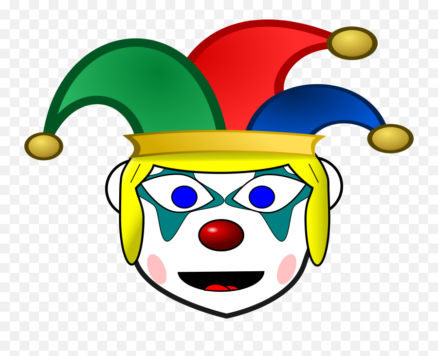 Free Clown Joker Vectors Emoji,Jester Hat Emoji