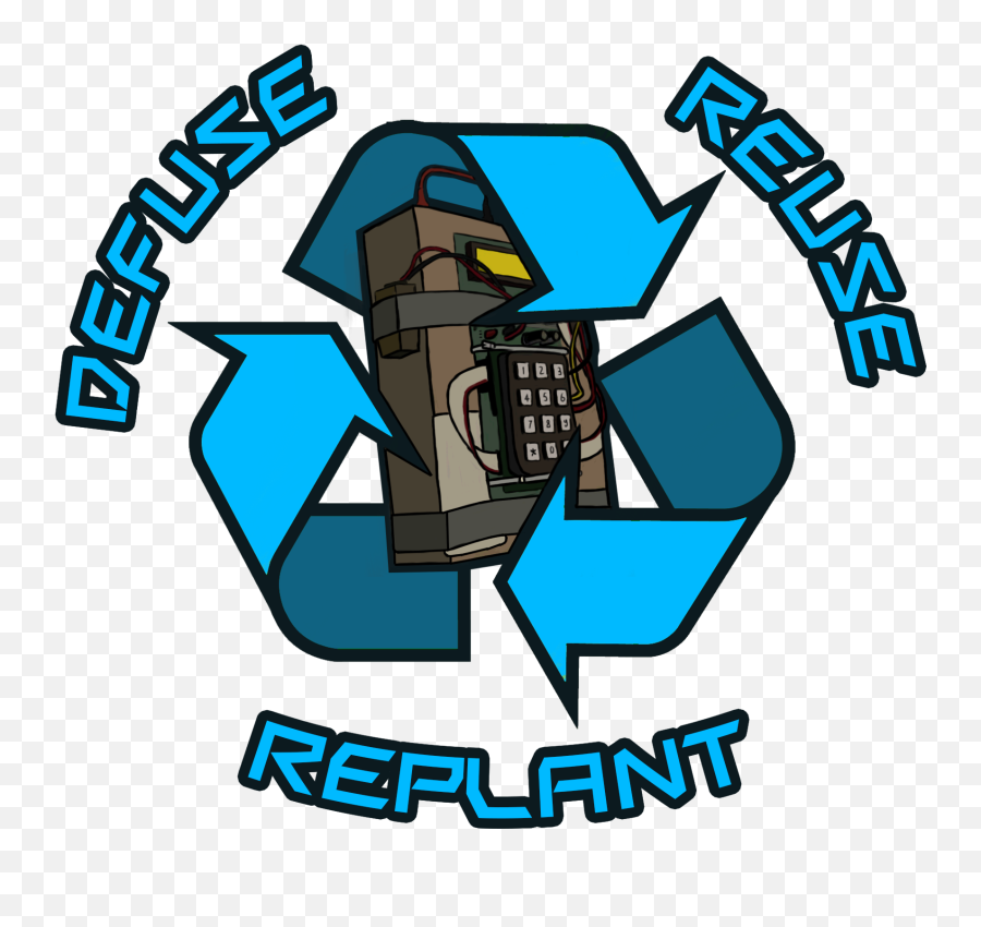 Defuse Reuse Replant Csgo Sticker But Also An Emoji - Sticker De Cs Go Png,Doom Emoji