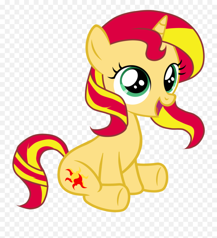 Sunset Clipart Sunrise Over Sunset - Fluttershy My Little Pony Bebe Emoji,Sunset And Bird Emoji