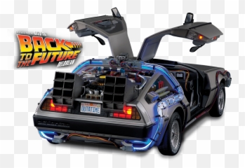 Sccar Car Sticker Stickers - Transparent Back To The Future Car Png Emoji,Delorean Emoji