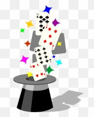 Magic Clipart Transparent Magic - Magic Trick Magician Clip Art Emoji,Magic Hat Emoji