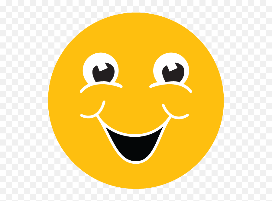 Smiley Face Clip Art - Clip Art Library Smiley Face Png No Backround Emoji,Excited Emoticon