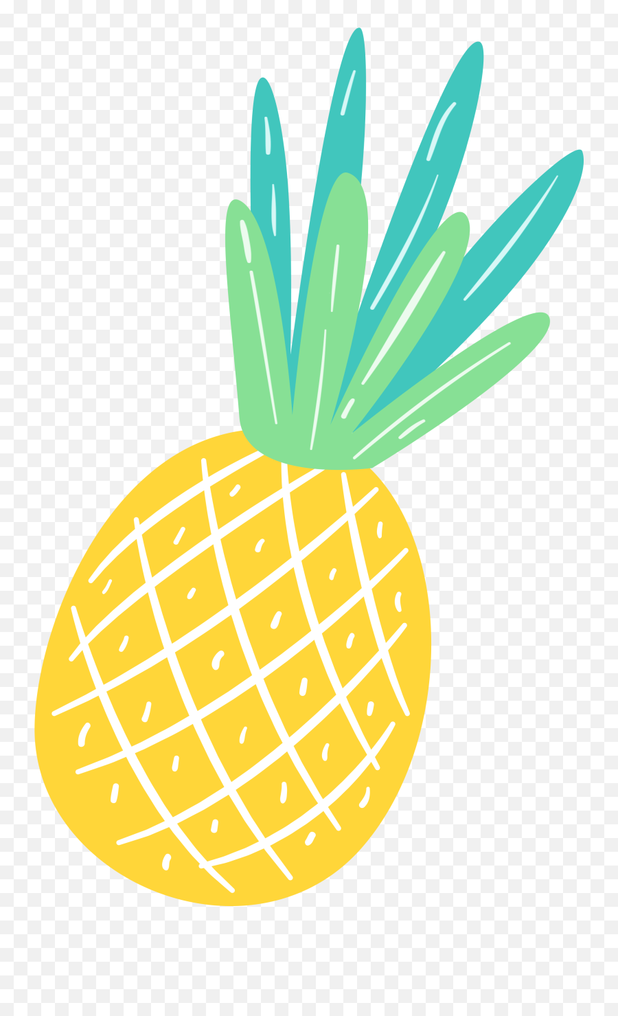 Summer - Funclipartfptfy1apng 22083532 Pixeles Clip Clipart Pineapple Png Emoji,Bigli Migli Emoticons