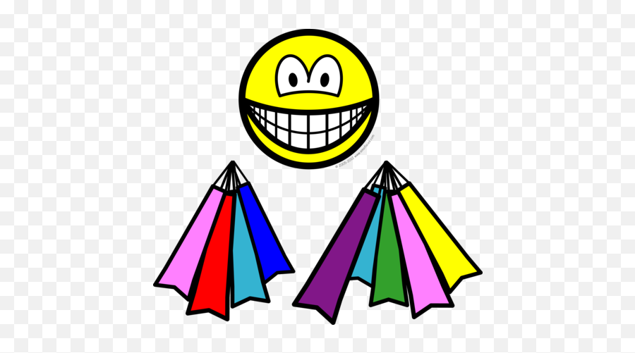 Smilies - Happy Emoji,Shopping Emoticon