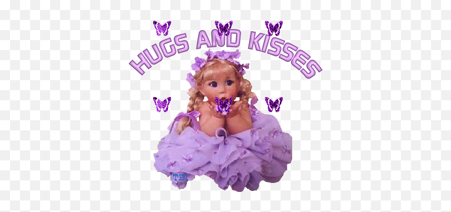 Top Doll Hug Stickers For Android U0026 Ios Gfycat - Glitter Gif Hugs Emoji,Animated Hugs And Kisses Emoticon