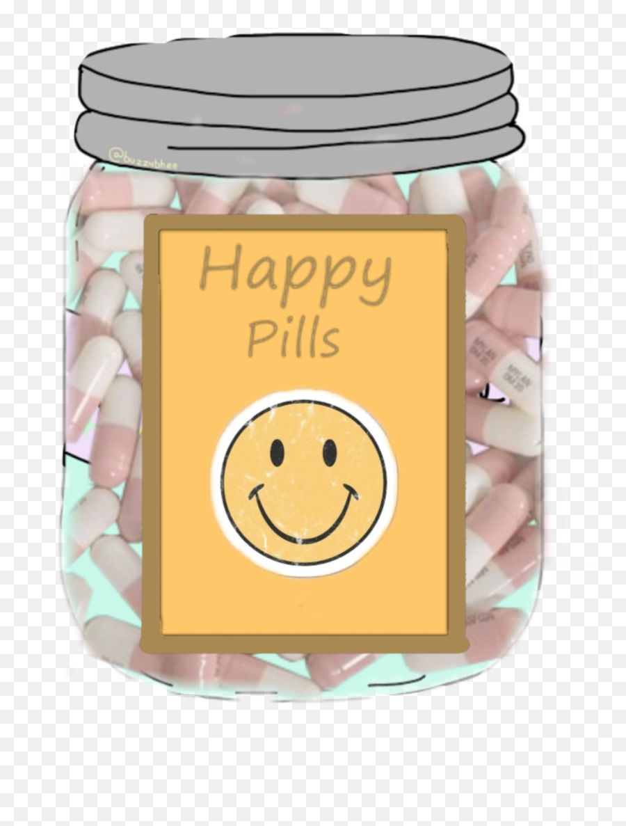 Happypills Drops Drogas Happy Sticker - Happy Emoji,Emoticon Happy Pills
