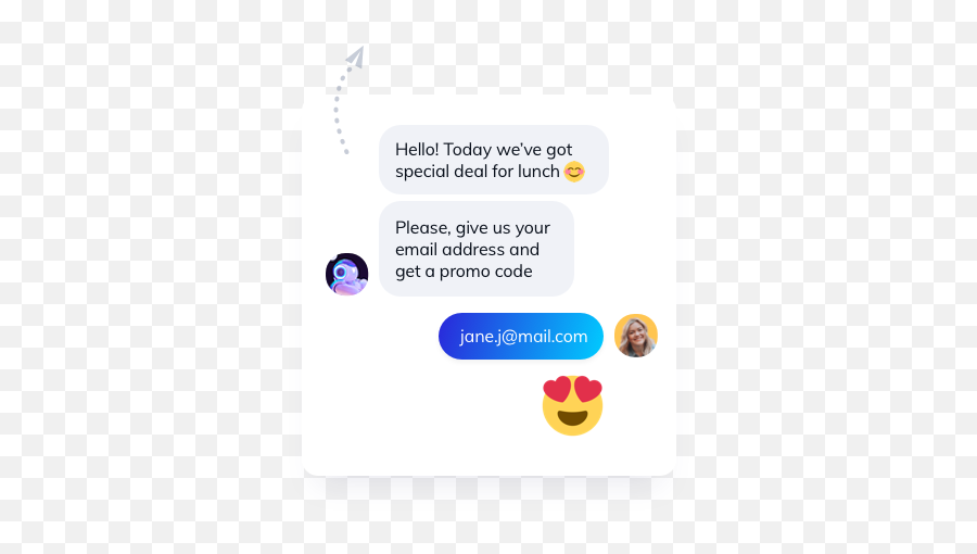 Chatbot Templates For Restaurants Tidio - Dot Emoji,Emoticon Template